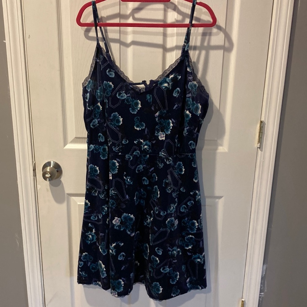 Hot topic rose coffin dress